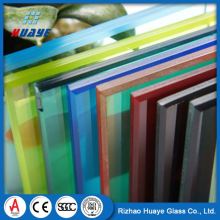 High Safety Color Laminated Glass UV Protection