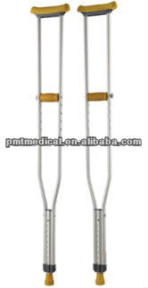 Aluminum adjustable walking cane disabled crutches