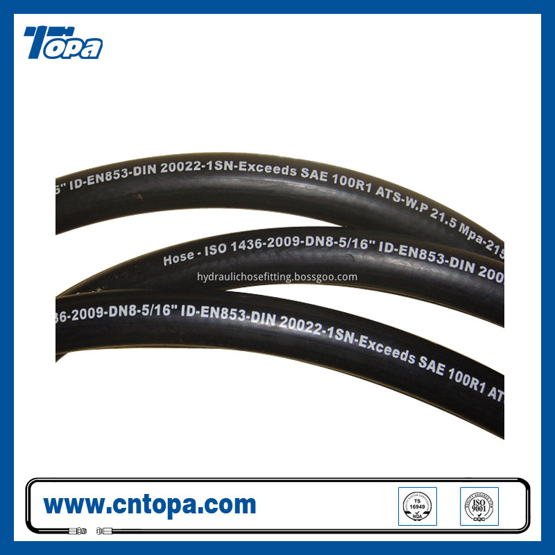 High Temperature Smooth Surface rubber hose