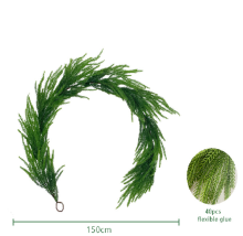 Wholesale Cheap Modern Christmas Norfolk Pine Garland Artificial Greenery