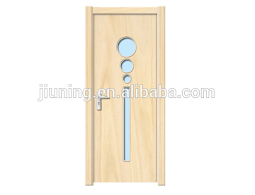 Cheap ! Glass insert design Classic Composite Wood Door