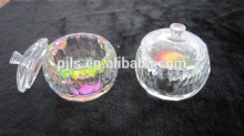 stock crystal jewelry box ,glass jewel box