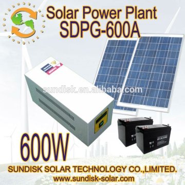 600W off grid solar power system