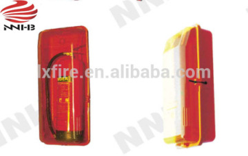 Plastic fire extinguisher cabinet