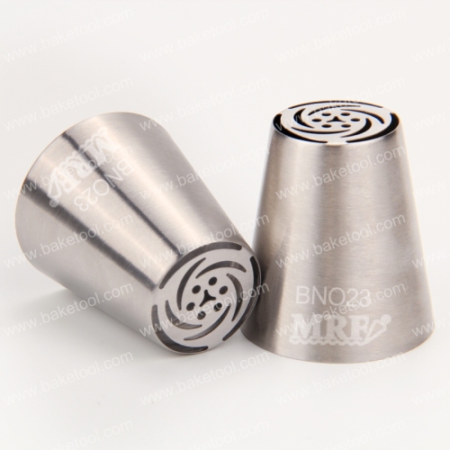 New Arrival Stainless steel Pastry decorating Tips Xlarge Russian Icing Nozzles Piping Tips #BNO23