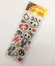 promotion puffy sticker , puffy self-adhesive sticker