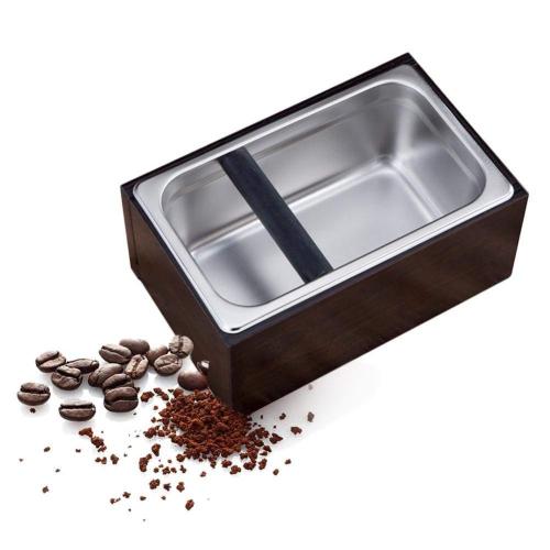 Coffee Knock Box Kaffeepulverbox Edelstahl