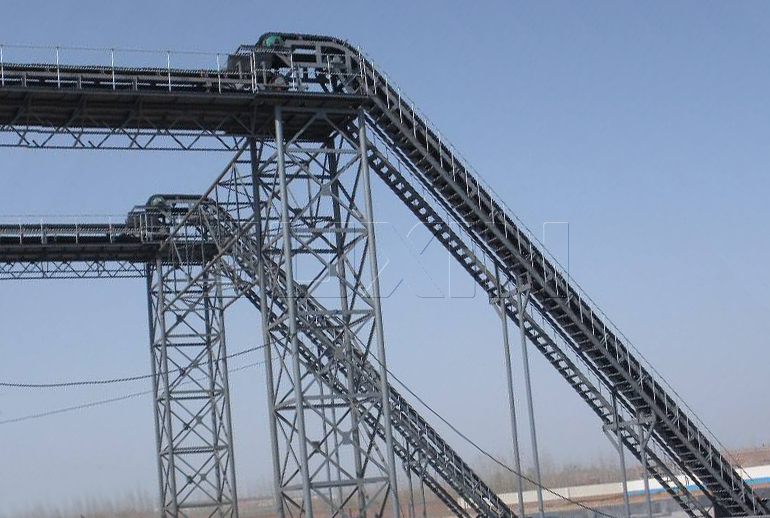 Factory Customized Large Inclination Belt Conveyor Equipment