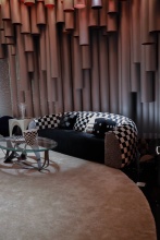 Melodic Harmony Fashionable Sofa with cushion