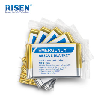 Emergency Outdoor Emergency Mylar Thermal Blanket