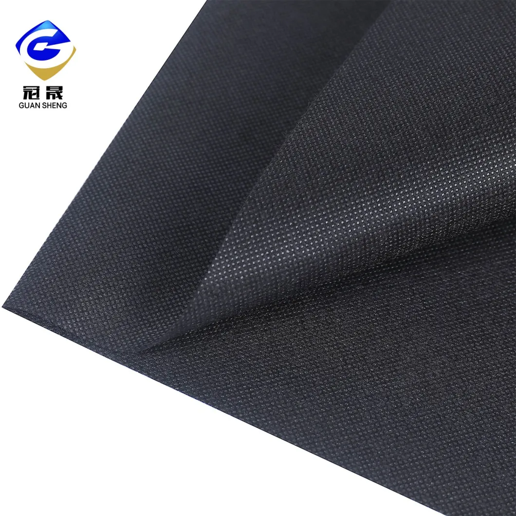 China Manufaturer High Quality Black and White Ss SSS PP Spunbond Non Woven Fabric for Filter Mask&Protective Coverall