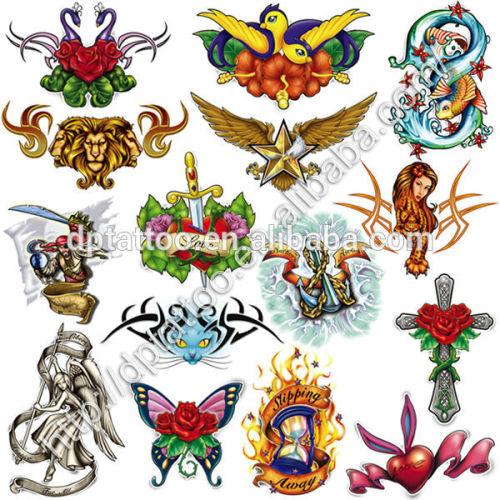 wholesale temporary tattoo tattoo sticker for promotion