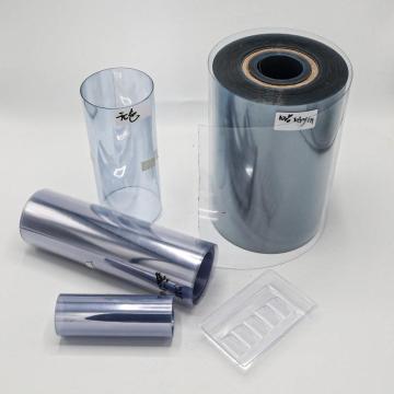 Material de lámina de película de PVC / PVDC Pharma de 300 micras PVC