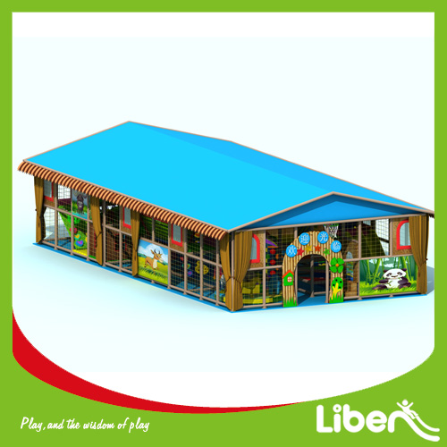 Modular indoor amusement playground