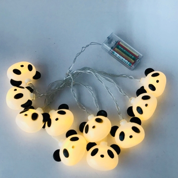 Best Selling Warm White LED Panda Fairy Lights for Summer Home Decoration