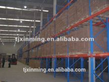 Heavy duty selective pallet racking