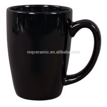 14oz black glazed ceramic coffee mug ceramic coffee cup