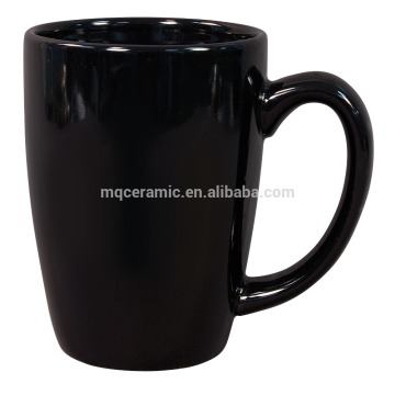 14oz black glazed ceramic coffee mug ceramic coffee cup