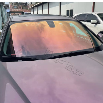 red chameleon window tint