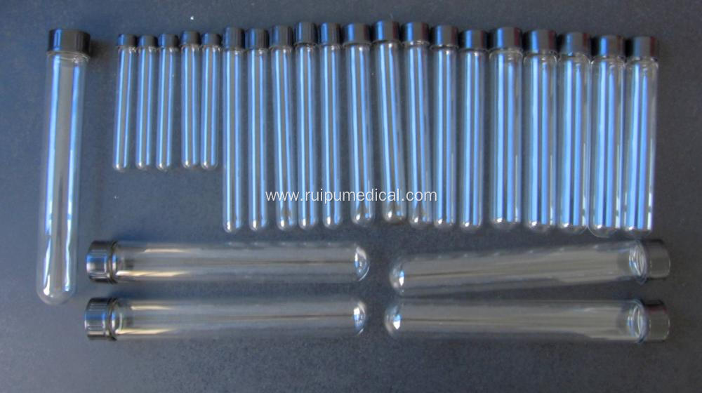 Medical Glass Test Tube With Screw Cup