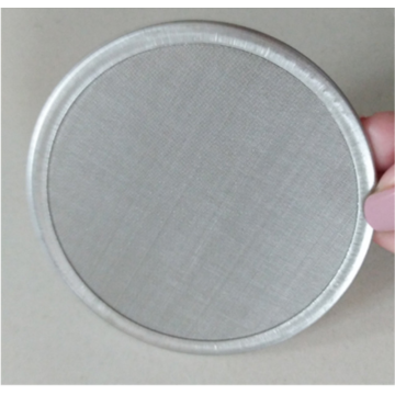 Sintered stainless steel wire mesh filter round disc