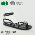 Günstige Damenmode neue Jelly Pvc Sandalen