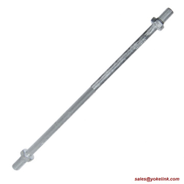 Extension Anchor Rod 1"X7 feet for Helical Anchors