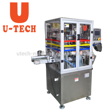 PP/PE/PC bottle neck deflashing machine/cutting machine