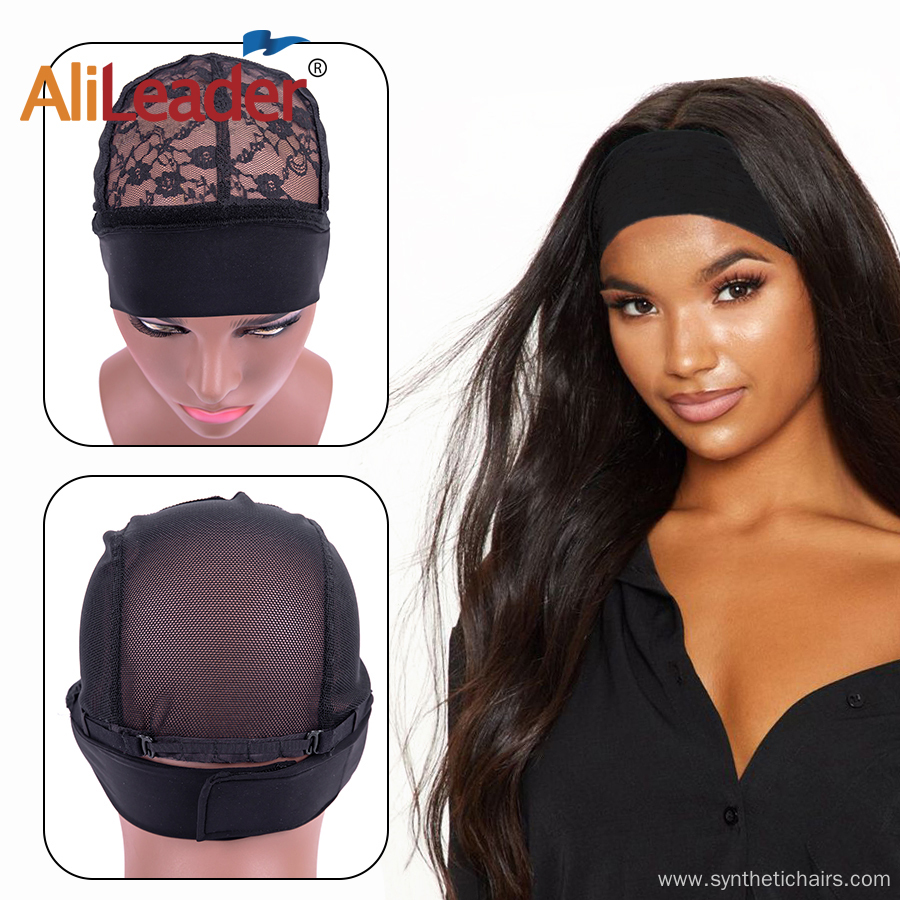 Adjustable Glueless Headband Wig Caps For Wig Making