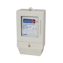 Single Phase Electronic Prepayment Energy Meter with Load Control