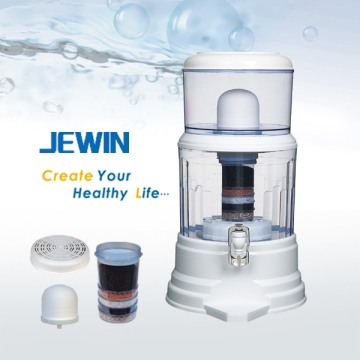 16L mineral pot agua con tapa plana