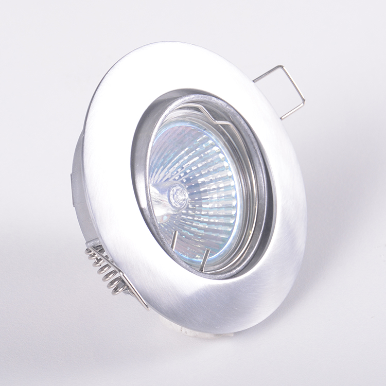 12V 230V mr16 gu10 aluminum round spotlight recessed led downlight housing fixture