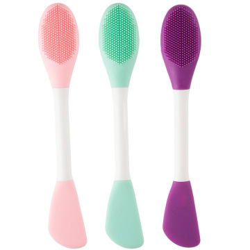 Silicone hair brush scalp massager shampoo brush