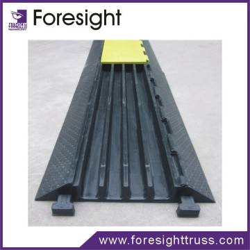 Flexible cable protector/cable protector floor/rubber cable protector