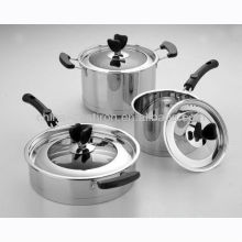stainless steel stock pots set