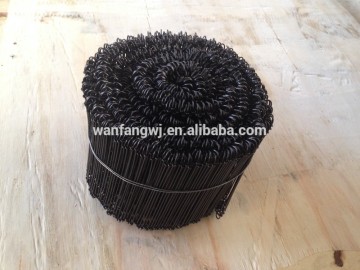 good quality Black annealed rebar Loop Ties