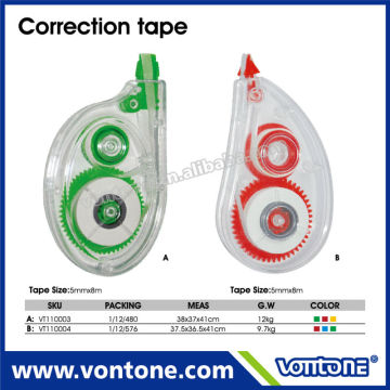 colored plastic correction tape