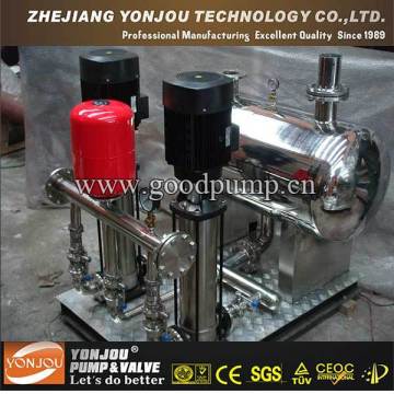 Non-negative Pressure Building Water Systerm