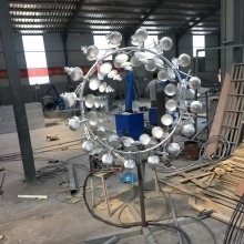 Hot sale garden decoration stainless steel kinetic sculpture