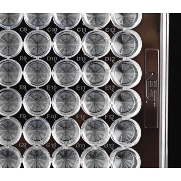 Необработанные 96-луночные планшеты с V-образным дном для клеточных культур