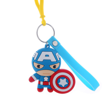 Super Heros Marvel PVC Keychain