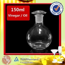 Hot selling 150ml fruit vinegar decorative bottle with lid
