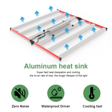 Preço de fábrica SMD3030 650W LED Grow Light Bar