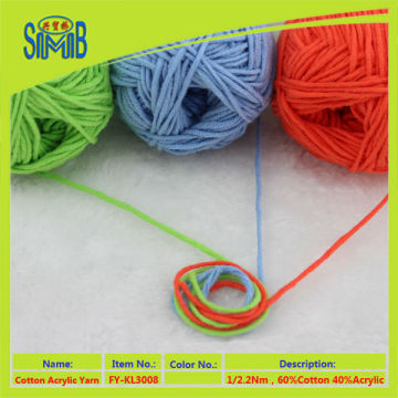 overseas sale low price new cotton knitting yarn for knitting sweater