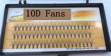 Russian Volume Pre Fanned Eyelashes OEM/Own Designs