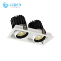 LEDER Exquisito de alto voltaje 30W * 2 LED Downlight