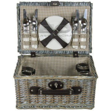 Leather Hanging Grey Making Wicker Baskets Picnic Hamper Sale