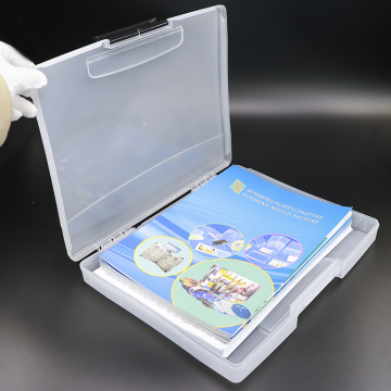 Documents File Storage Box Storage a4 plastic case Boxes File Storage Folder For File With Handle