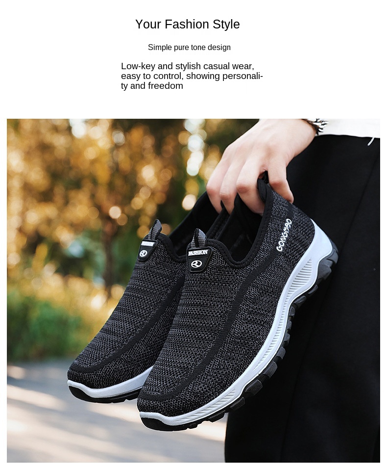 39-44 yards Running shoes casual sandals Slip-on Shoes new fashion mens outdoor walking sneakers jogging Fitness Walking Shoes