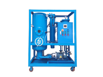 Portable Hydraulic Oil Filtration System Vacuum Lube Oil Purifier Machine